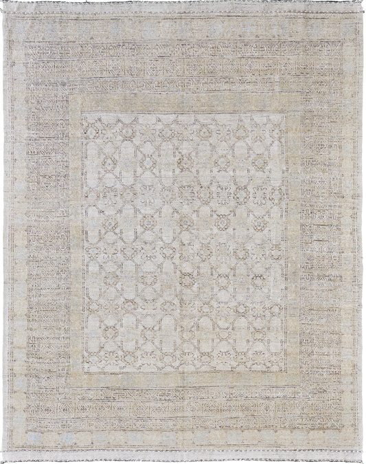 Lopnor, Domicile Collection, Spring Rose - one-of-a-kind handmade area rug