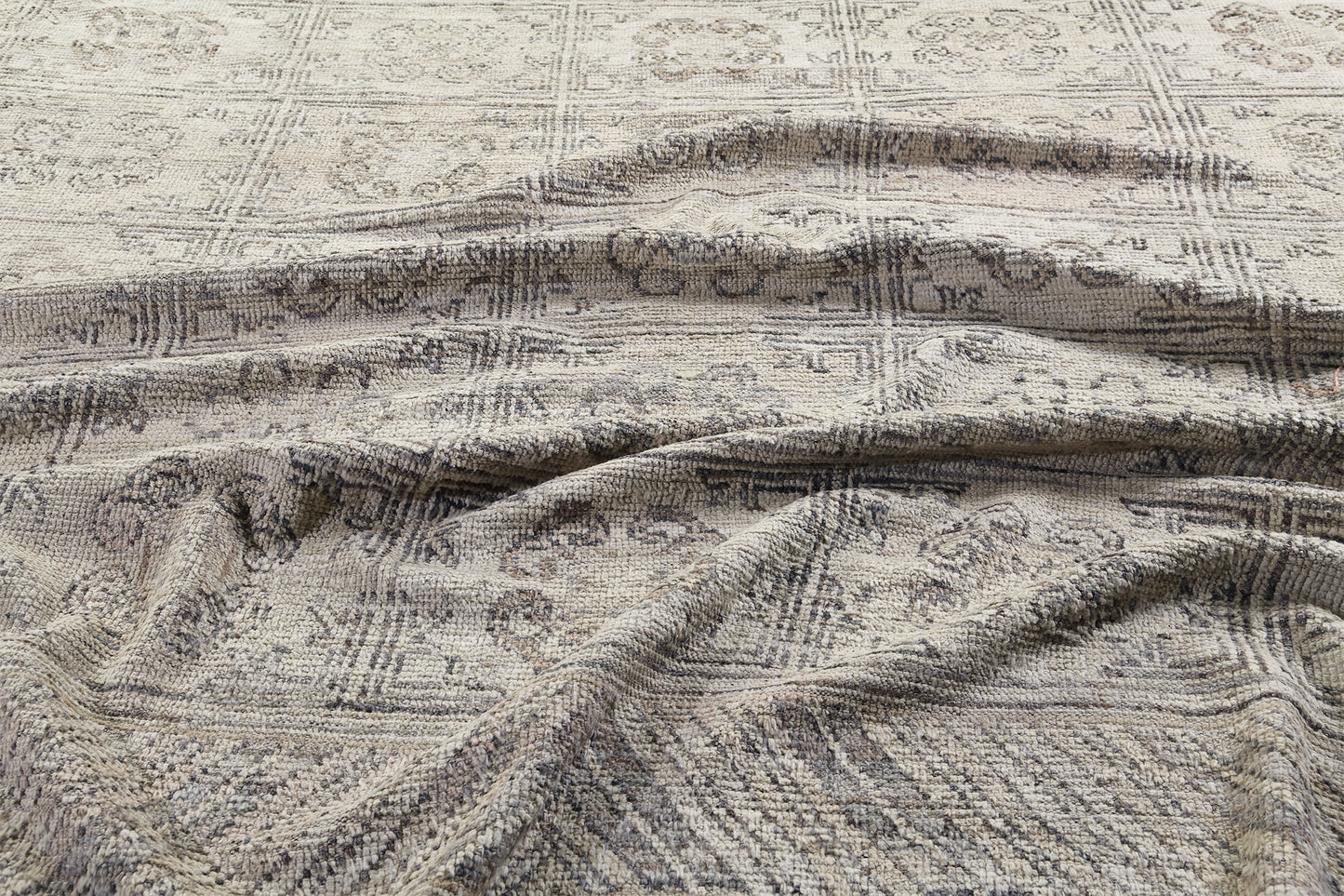 Delpzir, Domicile Collection, Ivory Umbra - full length showing color variation