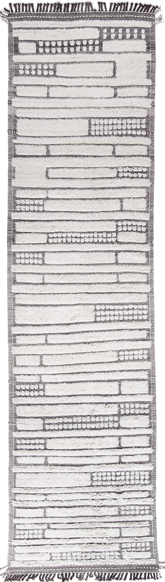 Katabatic Runner, Haute Bohemian, Ivory Silver