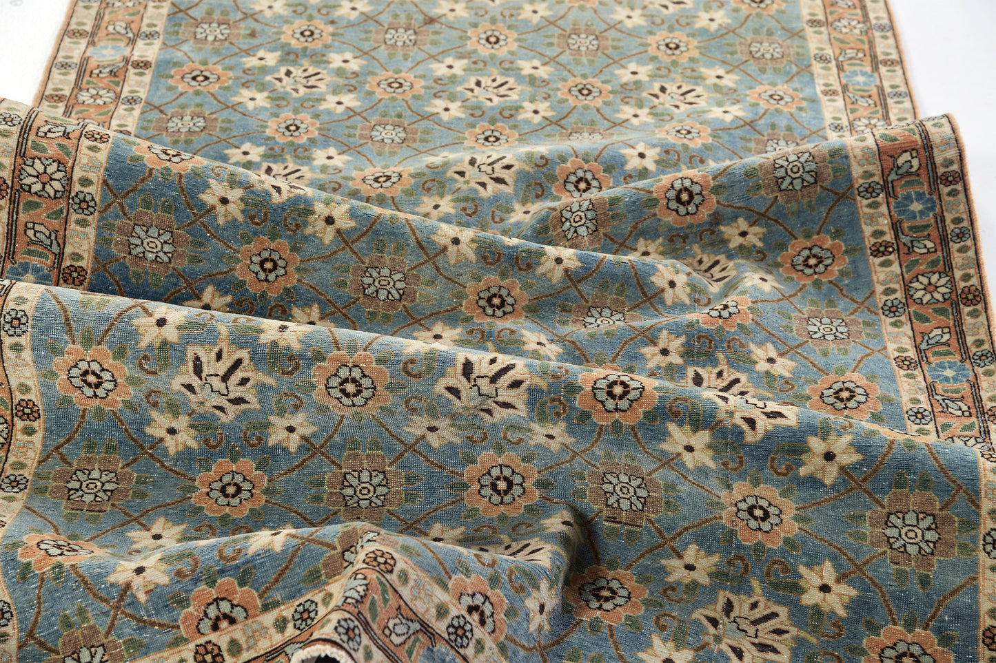 Vintage Persian Varamin Runner