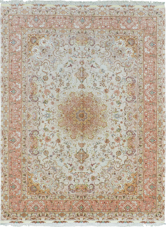 Fine Persian Tabriz Silk Foundation