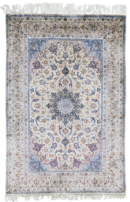 Ex-Fine Vintage Persian Silk Isfahan
