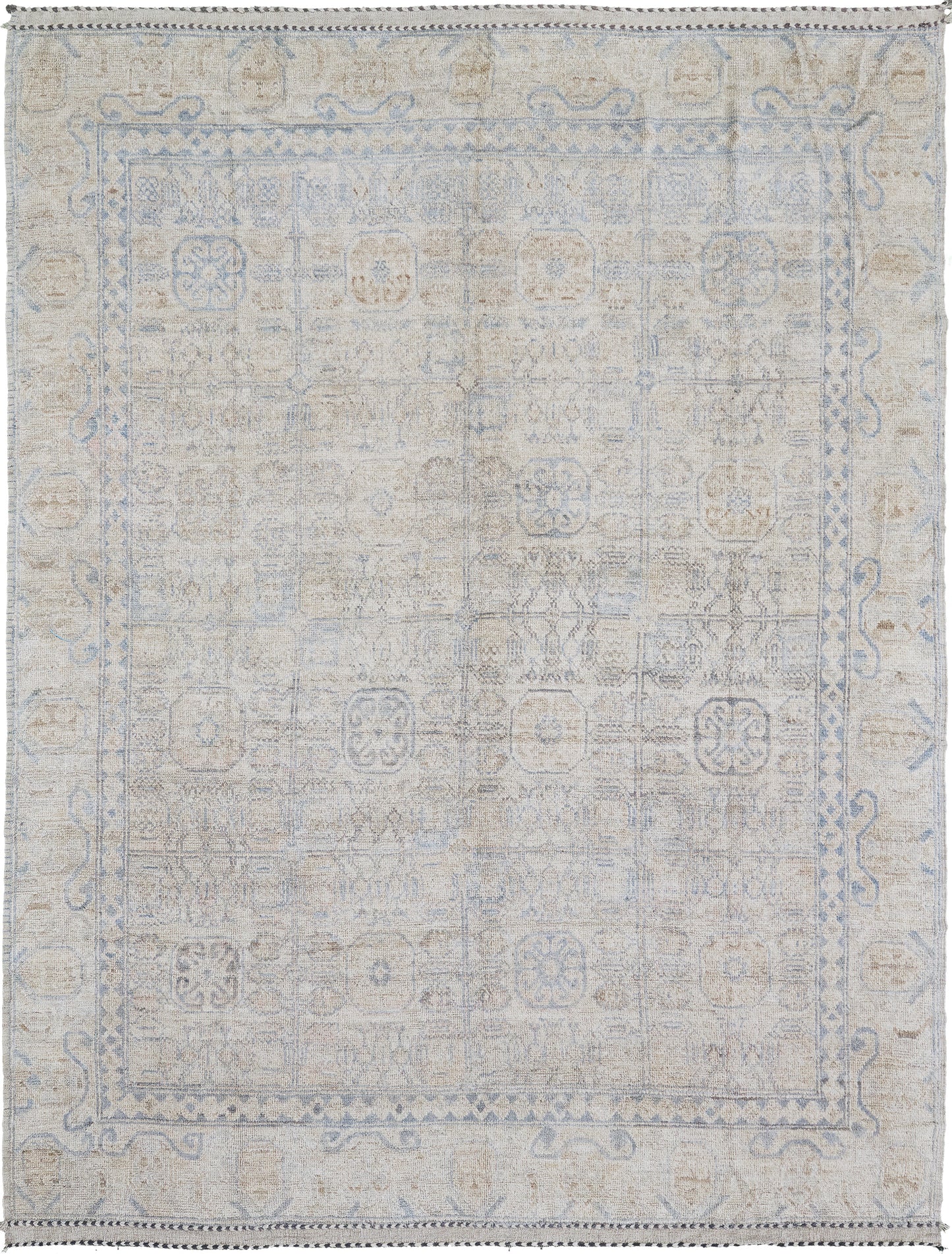 Hinajha, Domicile, Storm Umbra - one-of-a-kind handmade area rug
