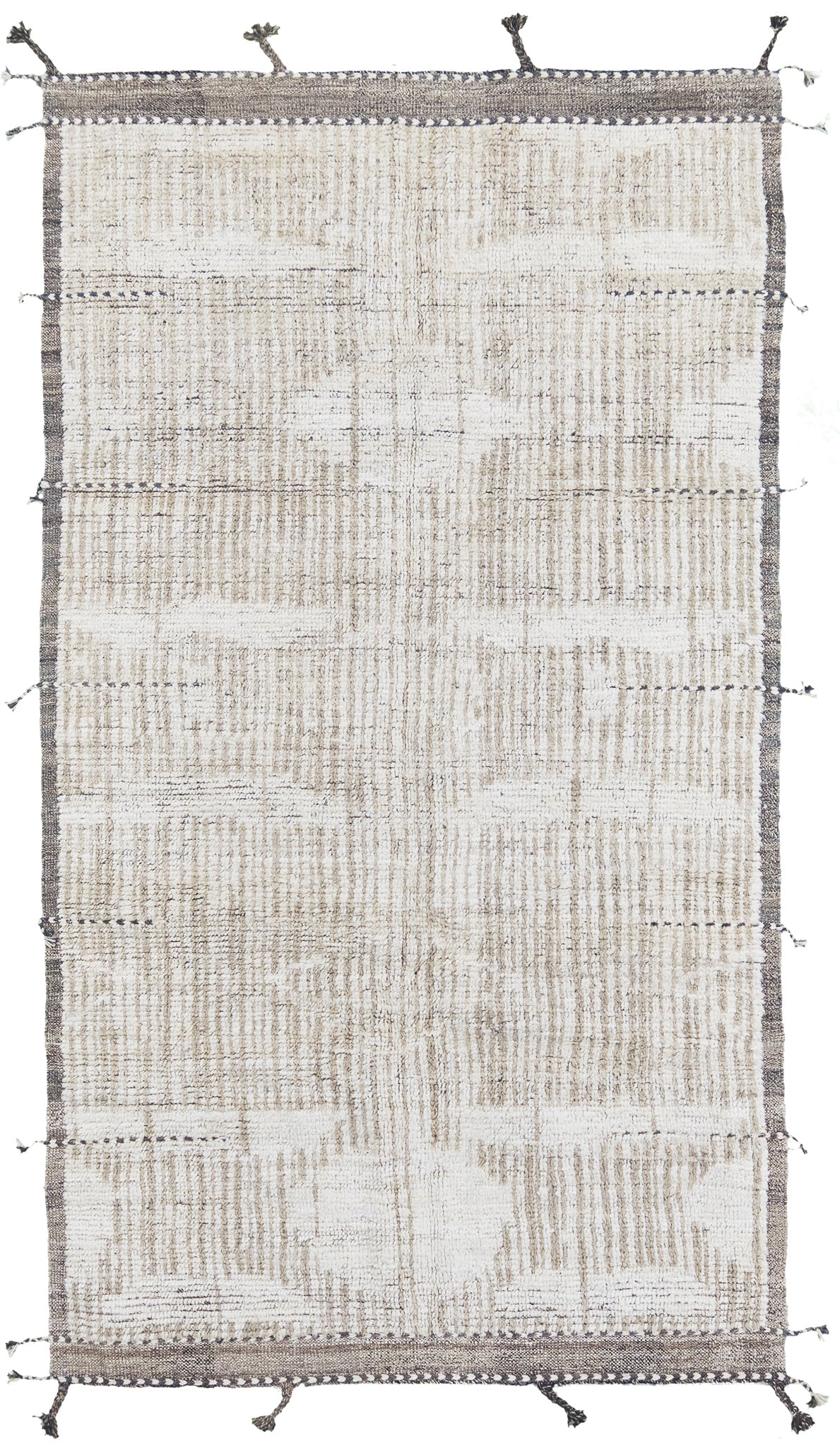 Carcal, Haute Bohemian, Ivory Wheat - one-of-a-kind handmade area rug