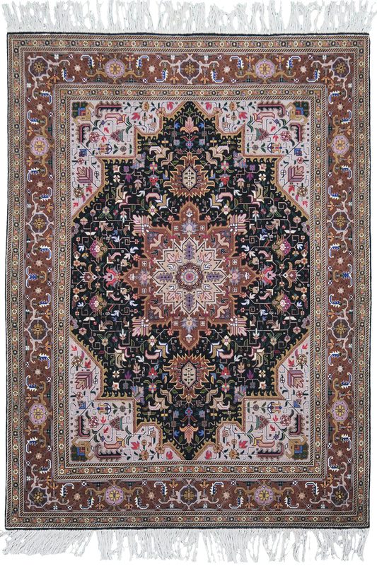 Vintage Fine Persian Tabriz