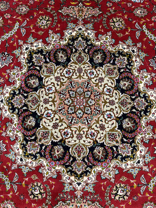 Vintage Fine Persian Tabriz