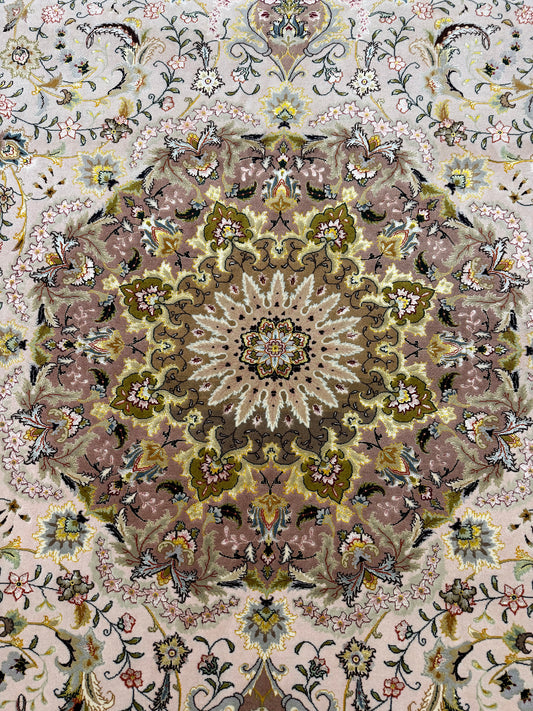 Vintage Ex-Fine Persian Tabriz