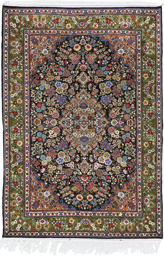 Vintage Fine Persian Qum