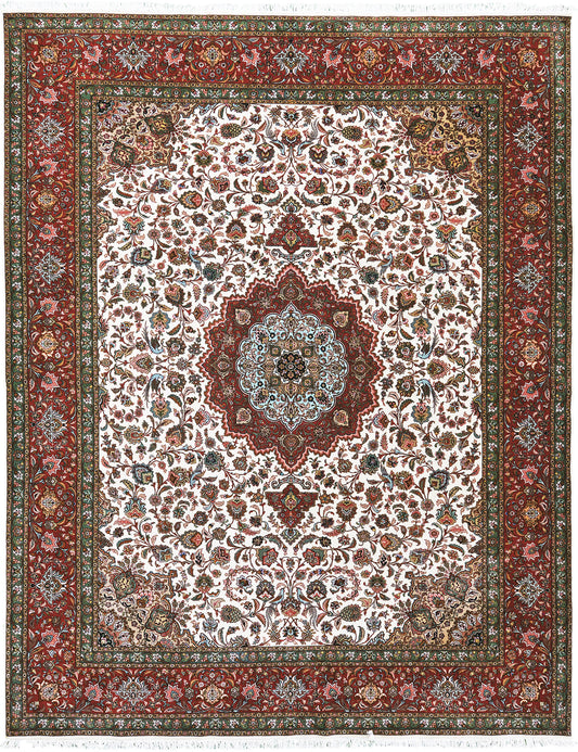 Vintage Fine Persian Tabriz