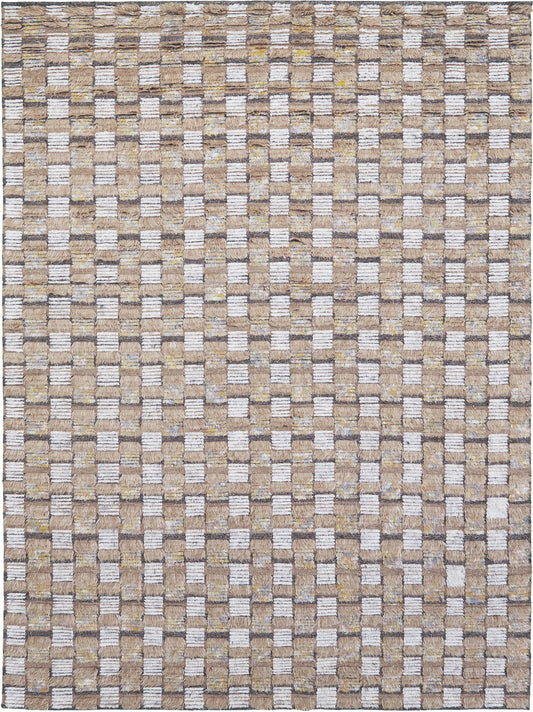Amia, Sahara Collection, Warm Clay - one-of-a-kind handmade area rug