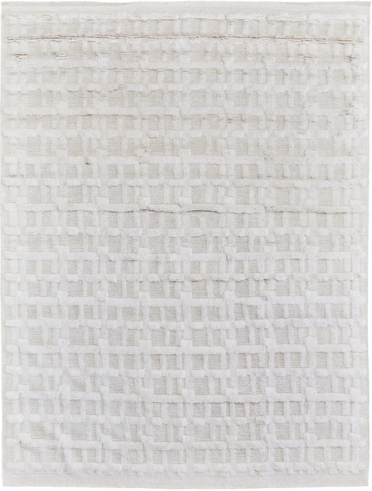 Bittern, Sandpiper Collection, Ivory - one-of-a-kind handmade area rug