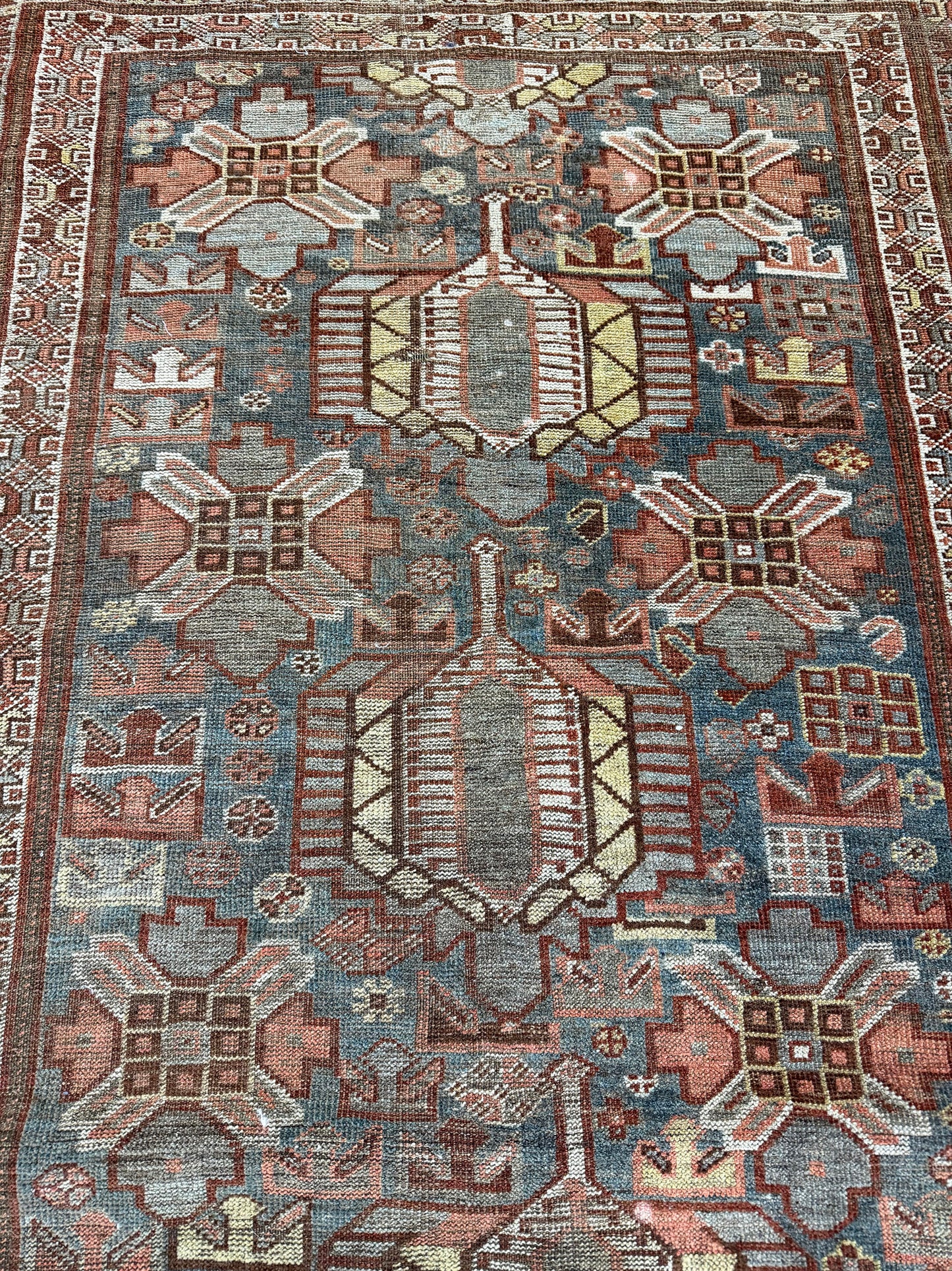Antique Persian Shiraz Runner