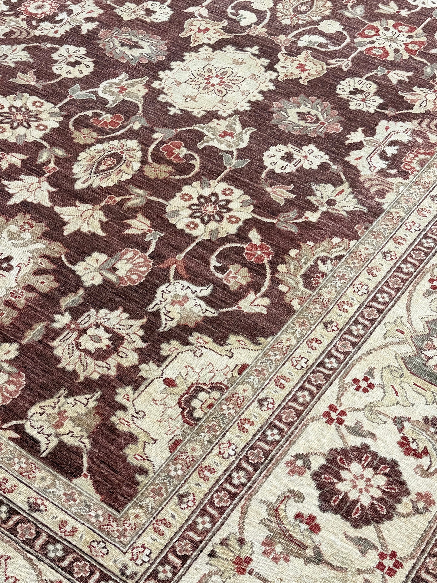 Natural Dye Allover Mahal Revival