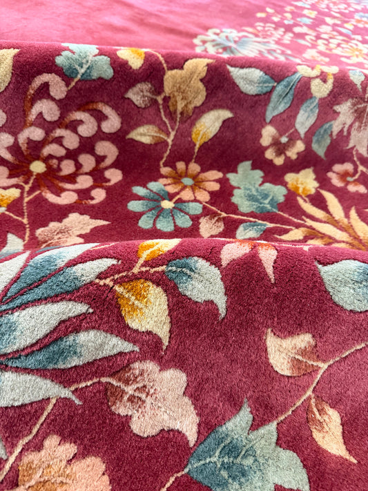 Vintage Chinese Nichol Rug