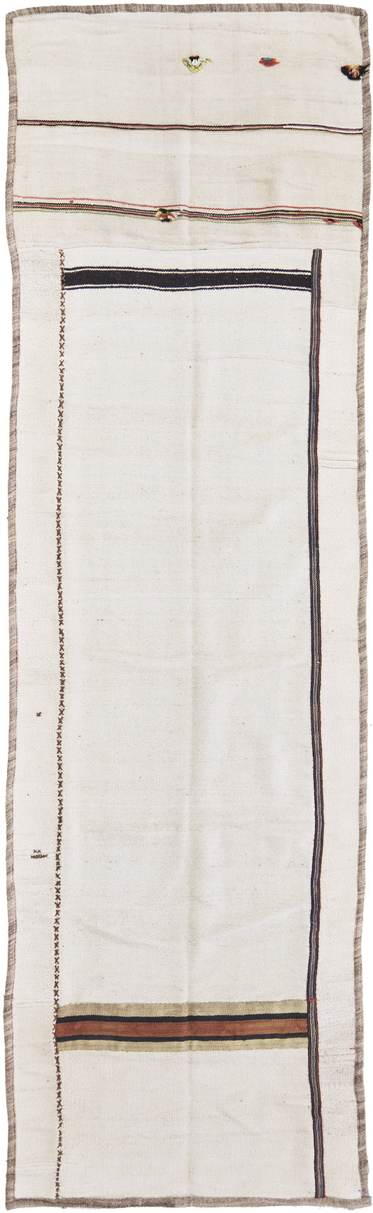 Vintage Moroccan Kilim Patchwork Runner