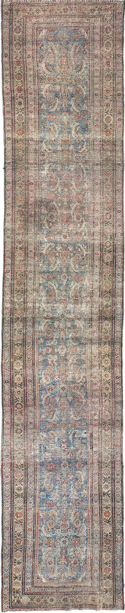 Antique Persian Bidjar Runner