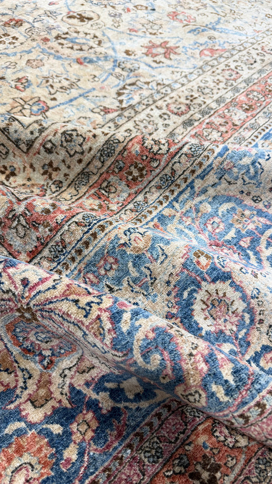 Antique Persian Mashad Signed by Amoghli