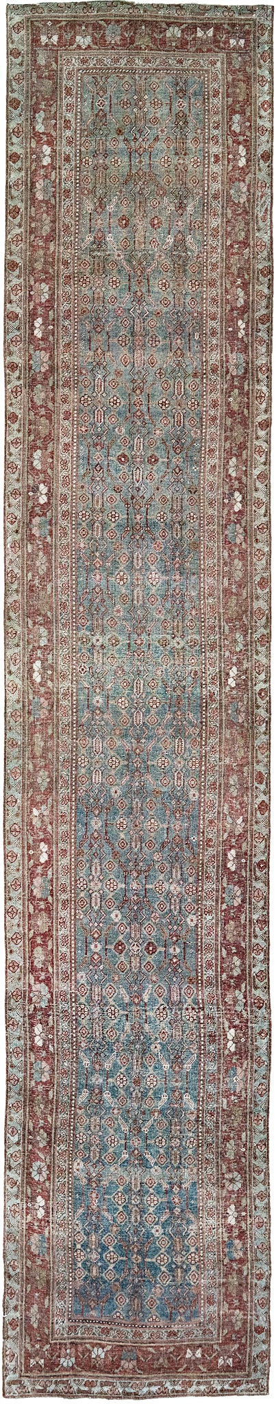 Antique Persian Bidjar Runner