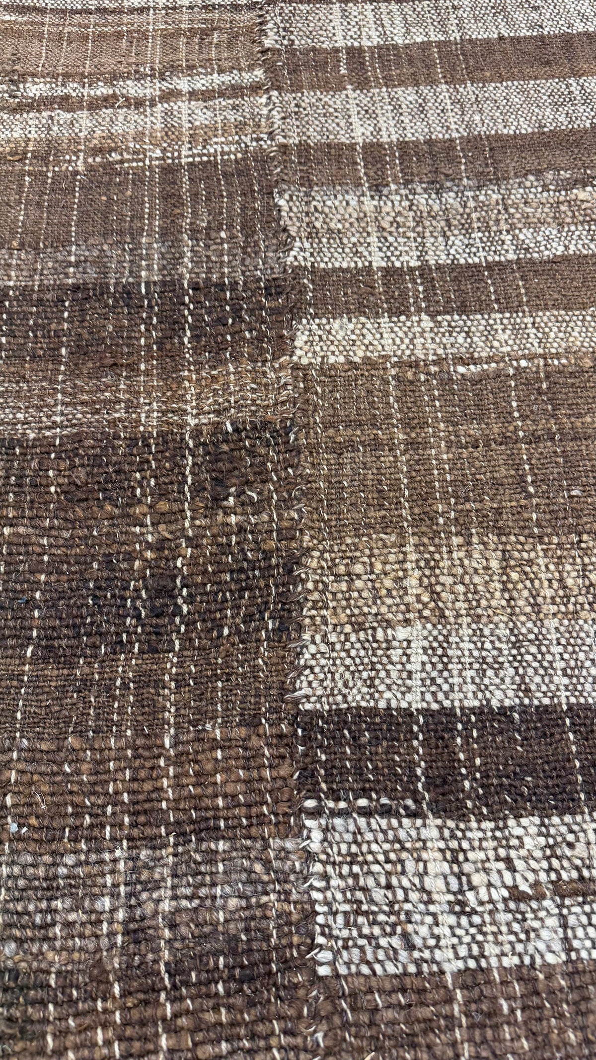 Antique Persian Ghashghaei Patchwork Kilim Runner