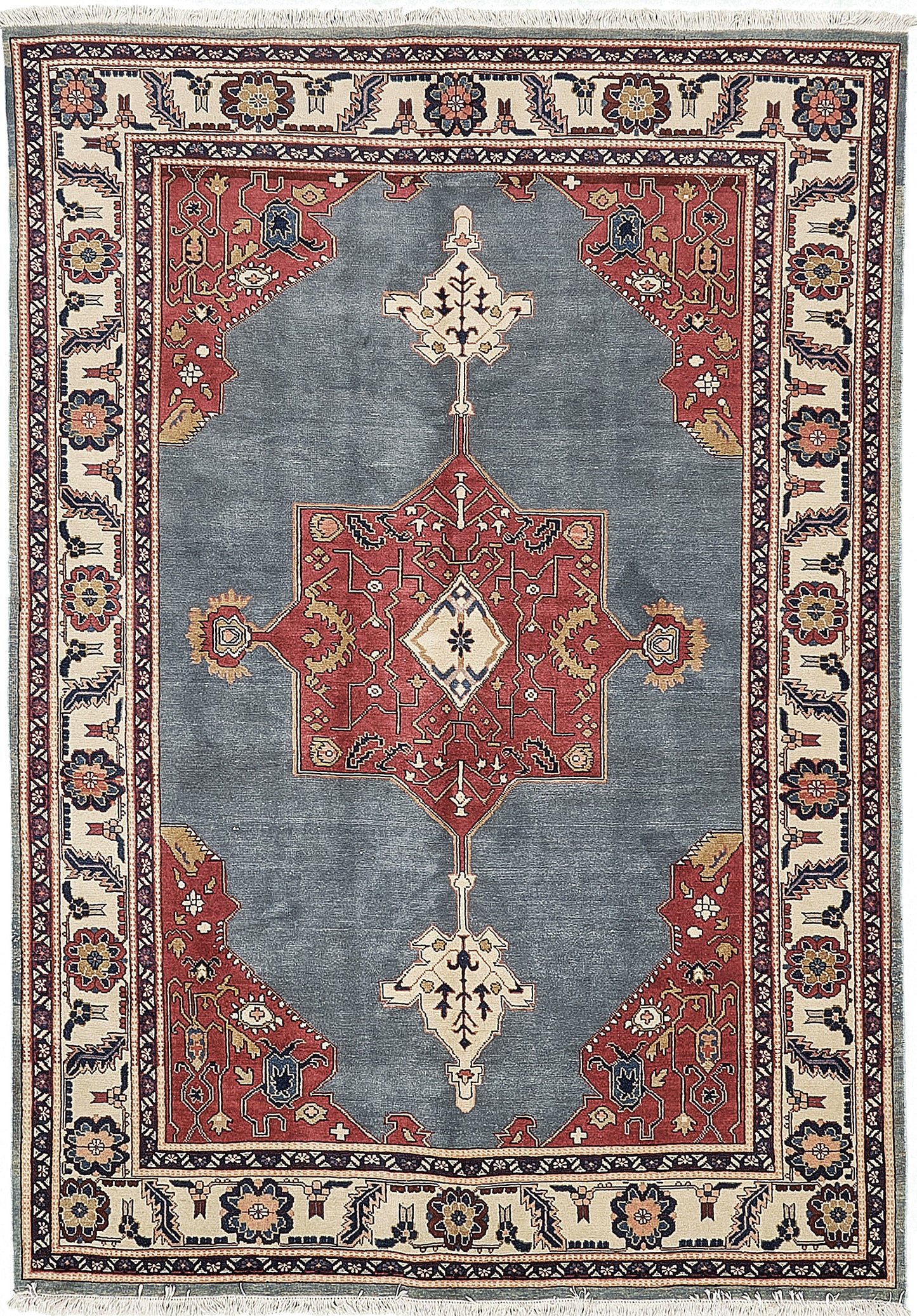 Persian Rug 3402 Vintage Persian Heriz Rug 51929
