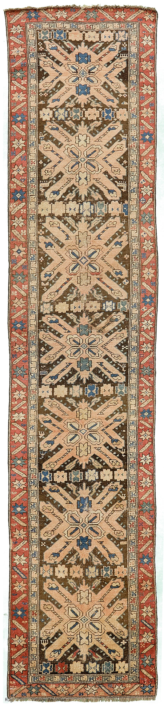 Antique Russian Gharabagh Runner