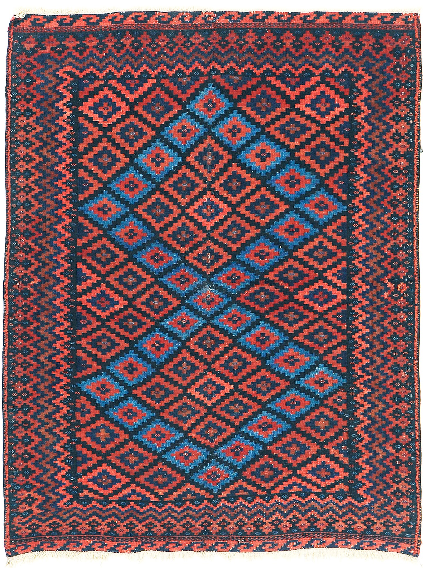Persian Rug 3020 Persian Kilim Kordi Design Flat Weave Rug 55403