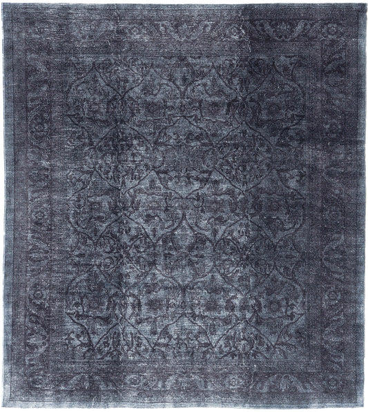 Overdyed Vintage Style Rug