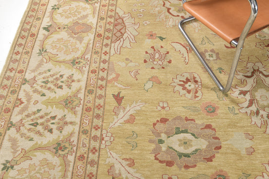 Egyptian Sultanabad Design Revival Rug