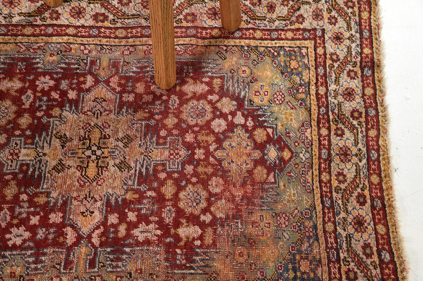 Antique Turkish Oushak Rug
