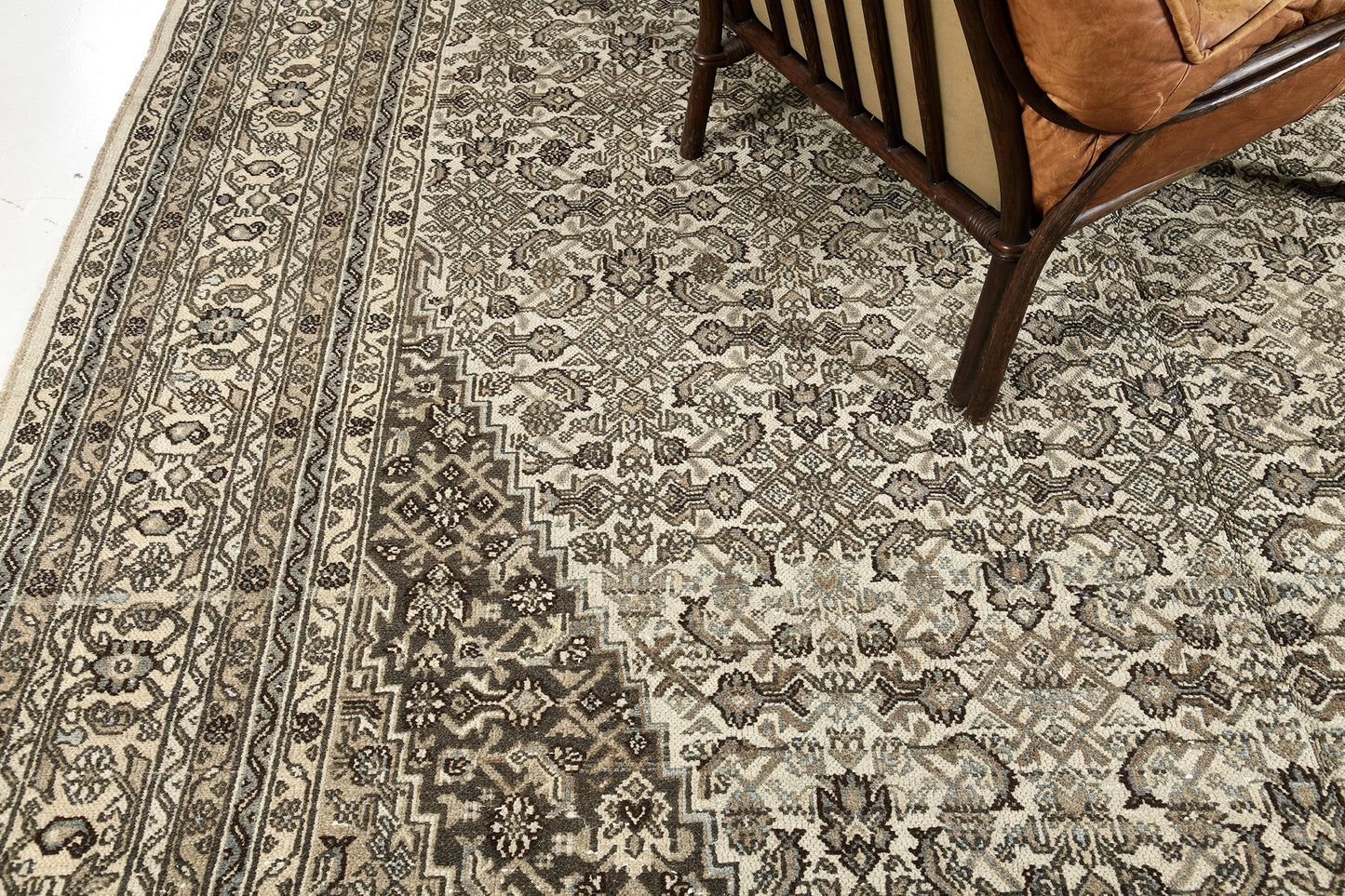 Vintage Persian Hamedan Rug 57320