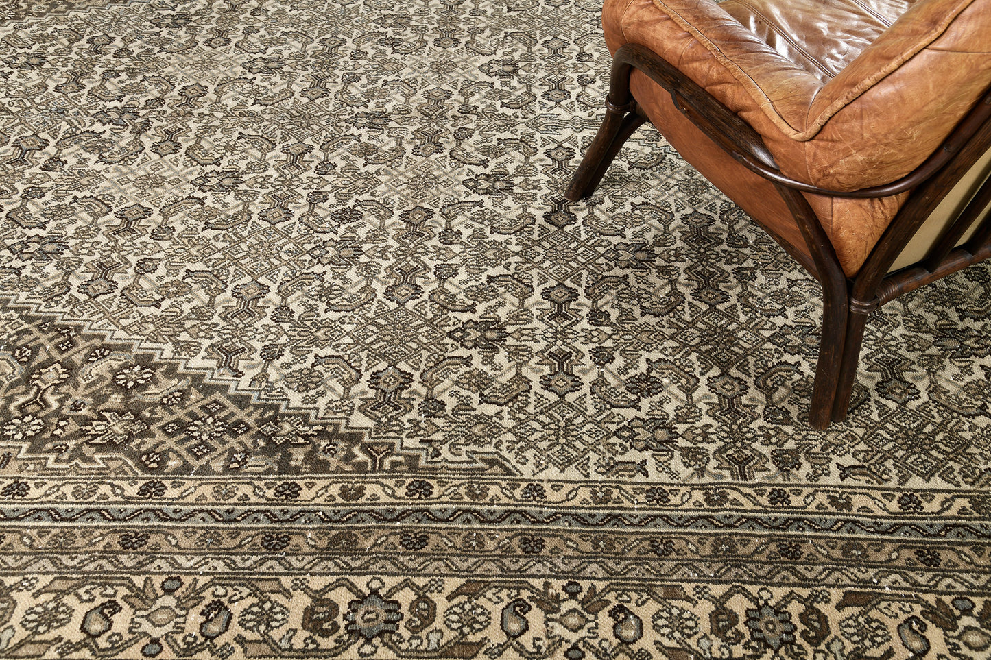 Vintage Persian Hamedan Rug 57320
