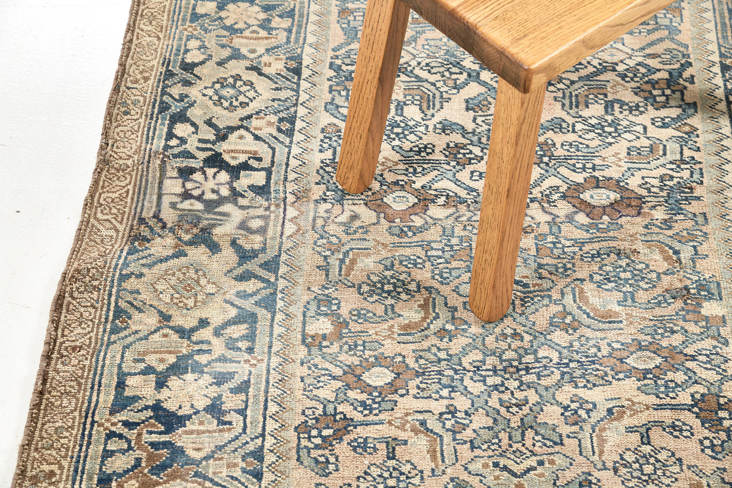 Persian Rug 367 Antique Persian Bidjar Runner Herati Design 57538