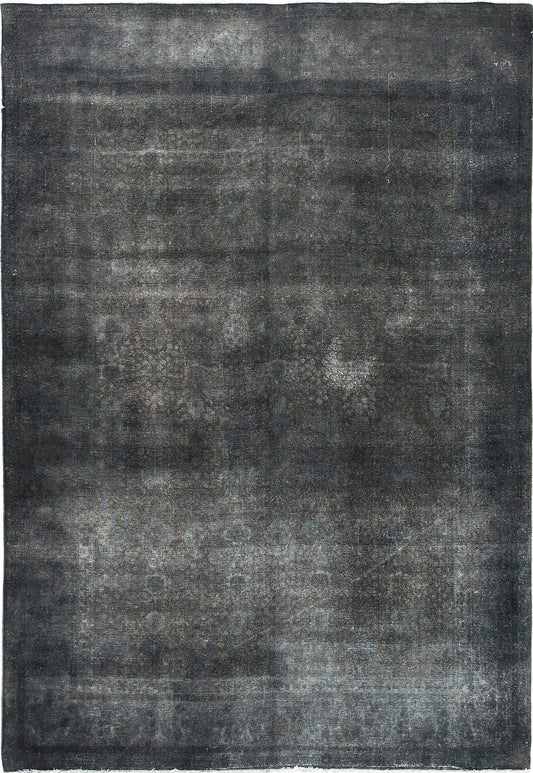 Persian Rug 4242 Vintage Persian Tabriz Overdye 58163