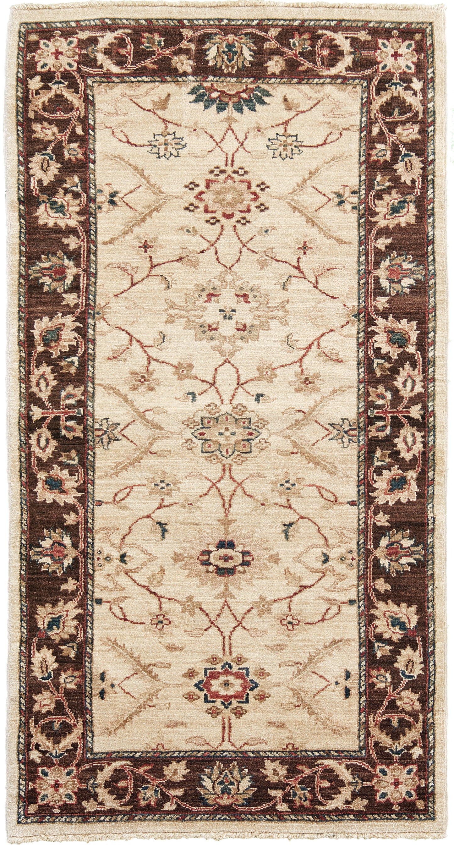 Natural Dye Sultanabad Design Runner Divine