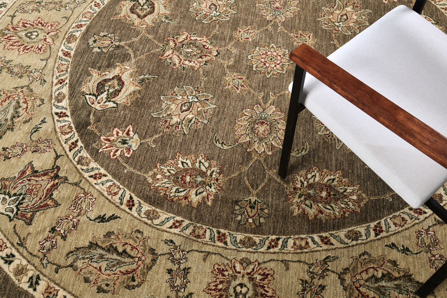Natural Dye Sultanabad Design Rug D327 Divine