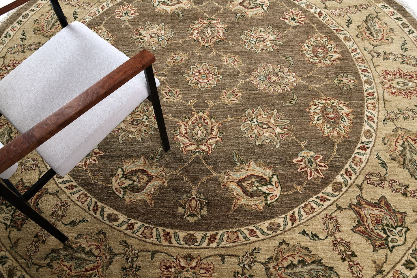 Natural Dye Sultanabad Design Rug D327 Divine