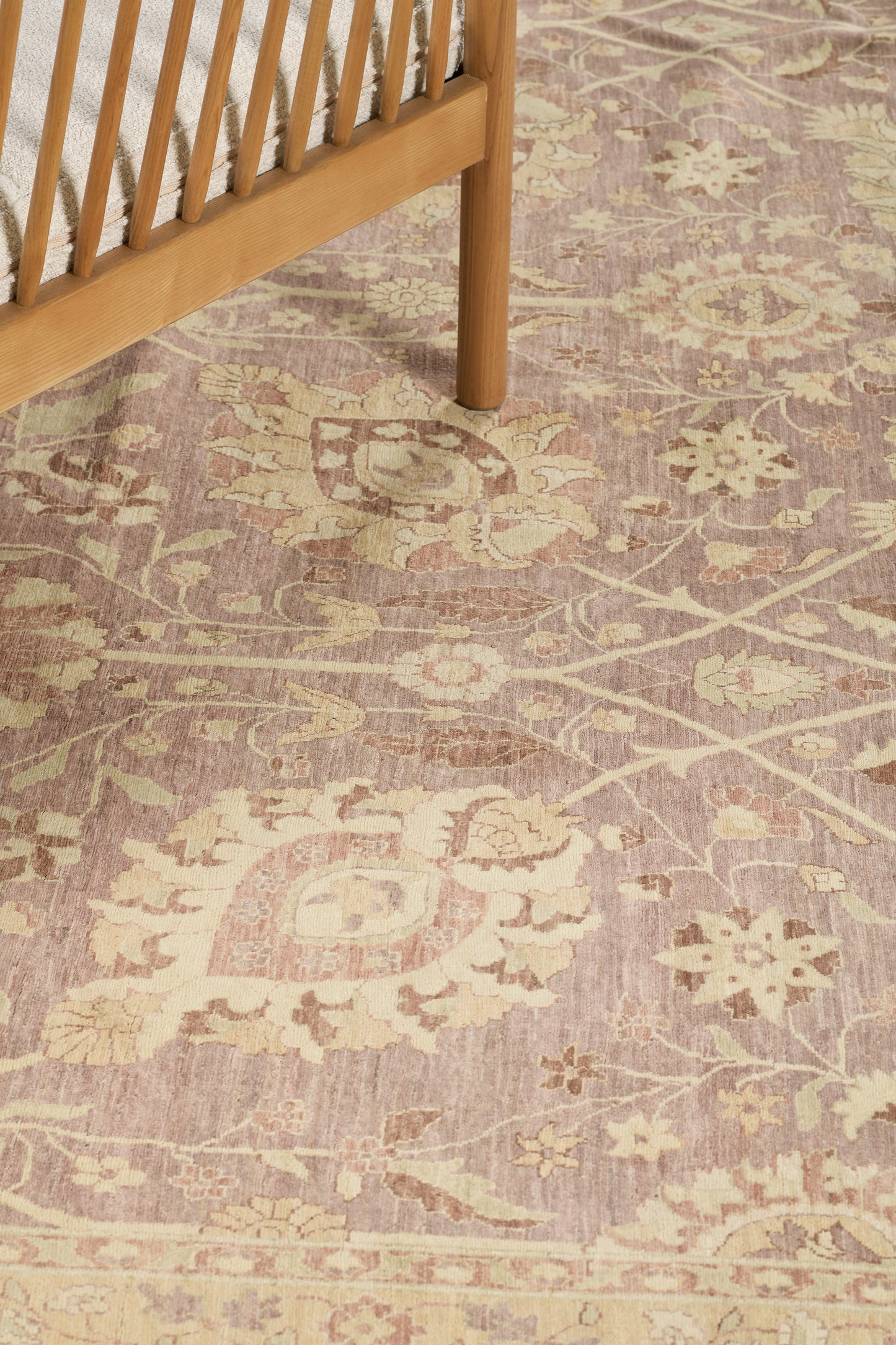 Fine Natural Dye Tabriz Hadji Jalili Revival Rug