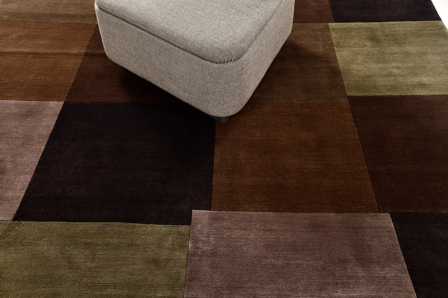 Natural Dye Contemporary Design Rug Mondrian Collection