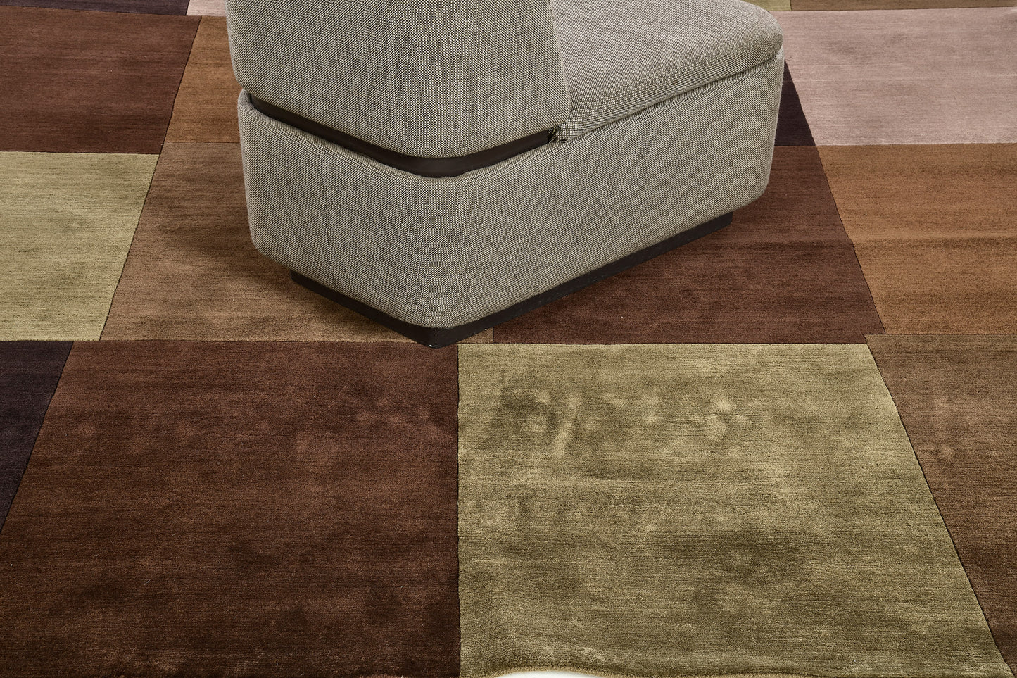 Natural Dye Contemporary Design Rug Mondrian Collection