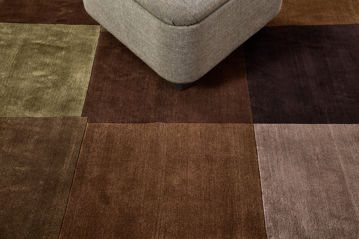 Natural Dye Contemporary Design Rug Mondrian Collection