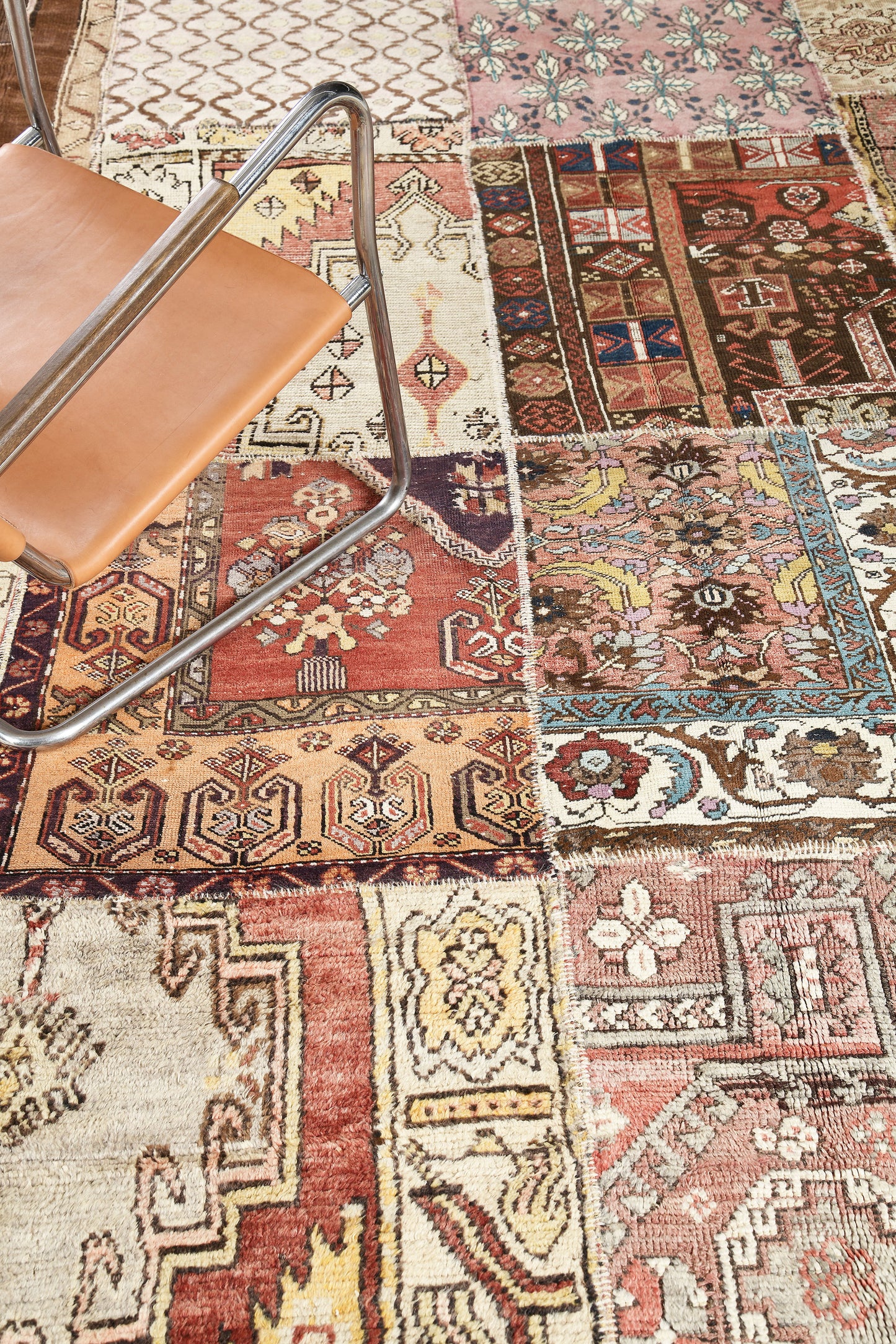 Vintage Turkish Kilim Patchwork