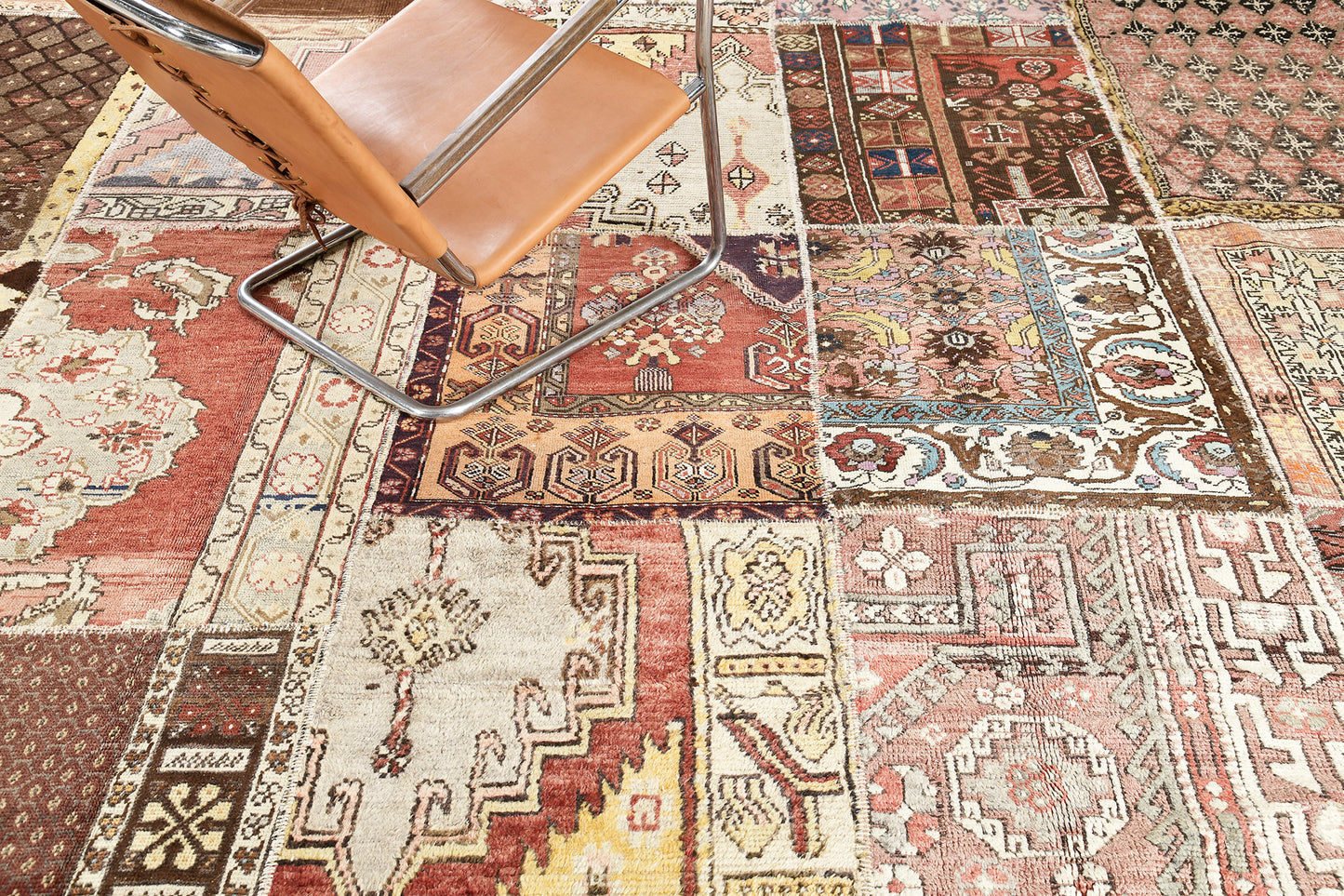 Vintage Turkish Kilim Patchwork