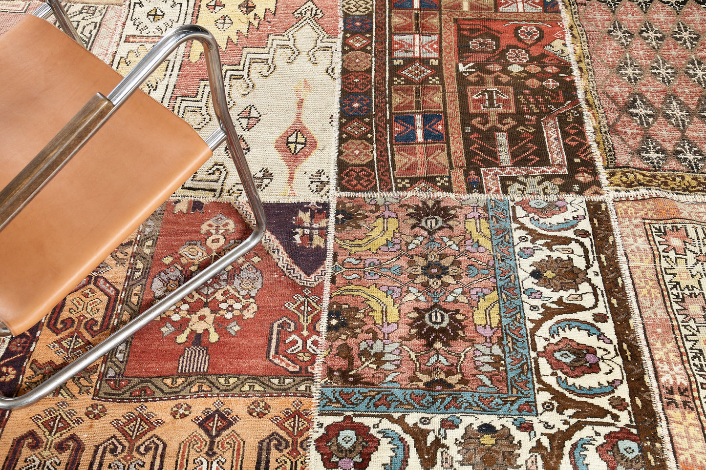 Vintage Turkish Kilim Patchwork