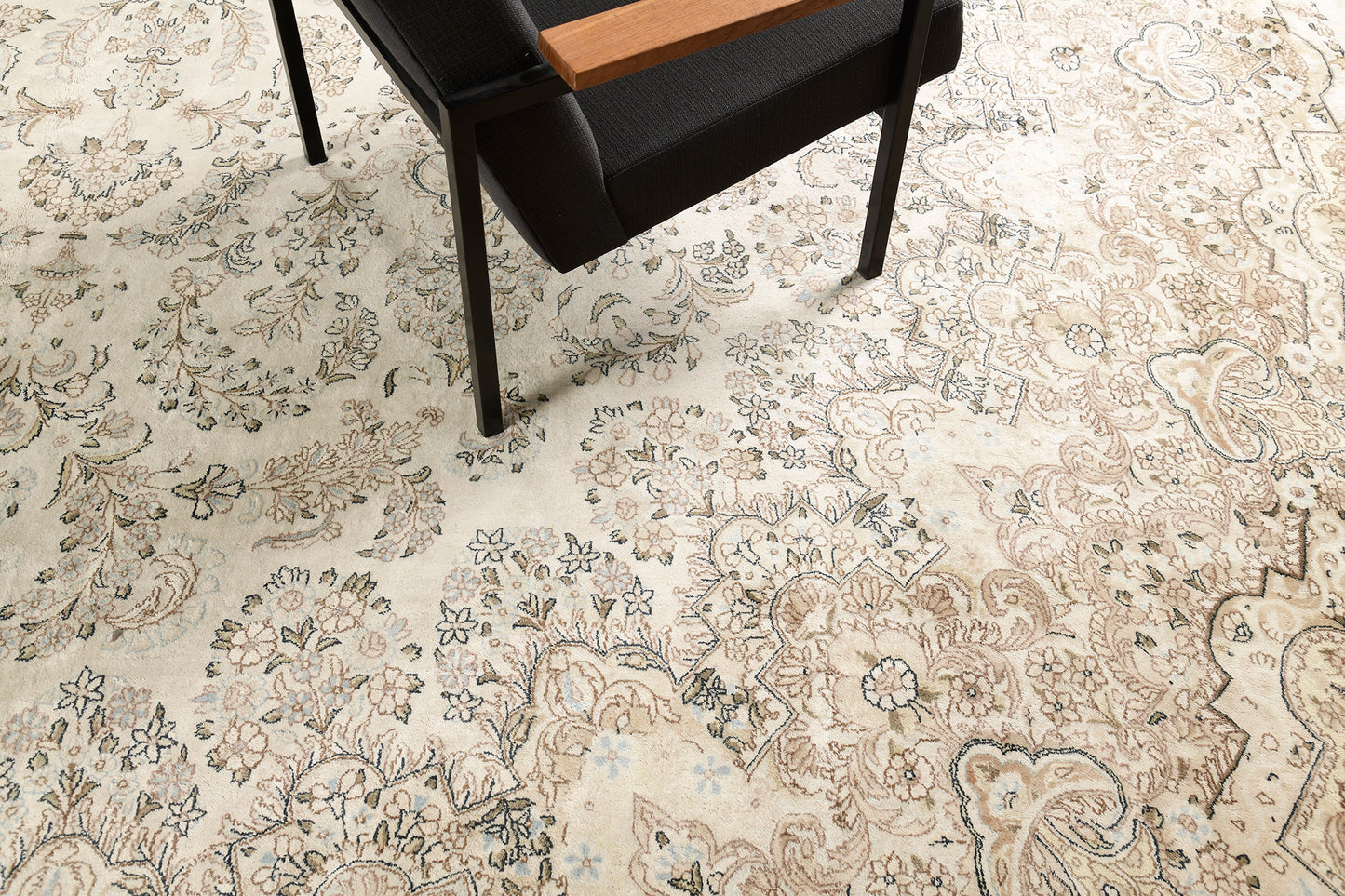 Persian Rug 3747 Vintage Persian Kerman Rug 59652