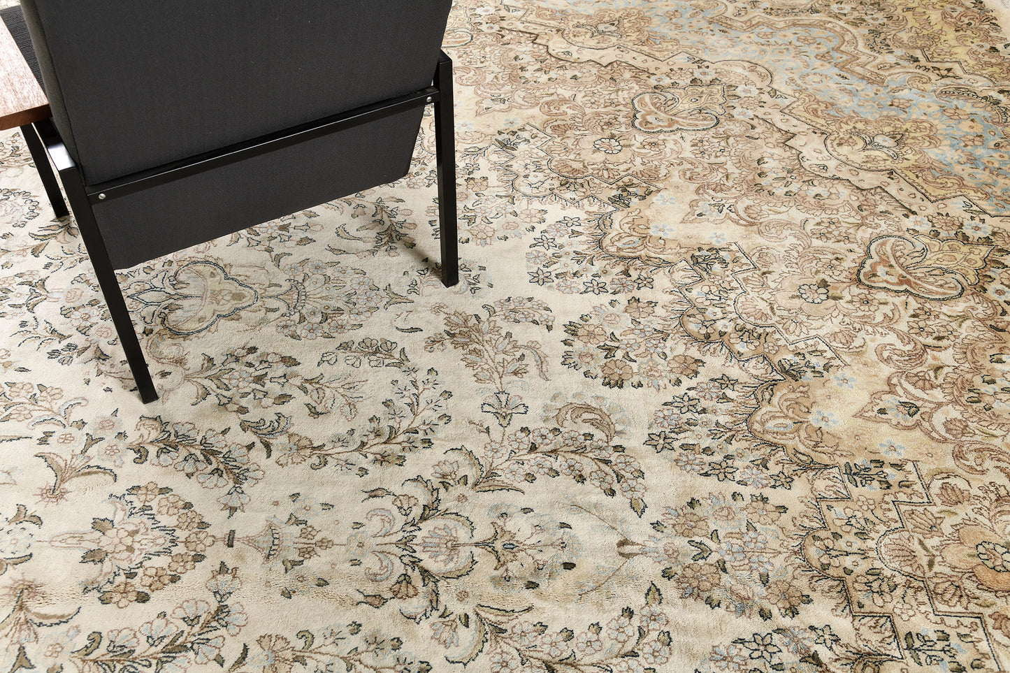 Persian Rug 3746 Vintage Persian Kerman Rug 59652