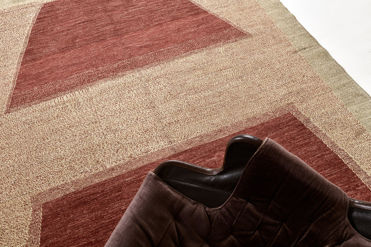 Natural Dye Contemporary Design Rug Mondrian Collection