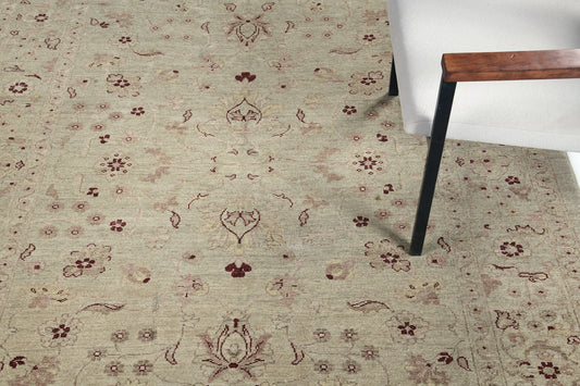 Natural Dye Sultanabad Style Rug D256 Divine