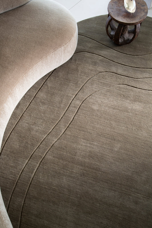 Aalto.02 by Jenni Lauri, Olive - overhead flat lay view