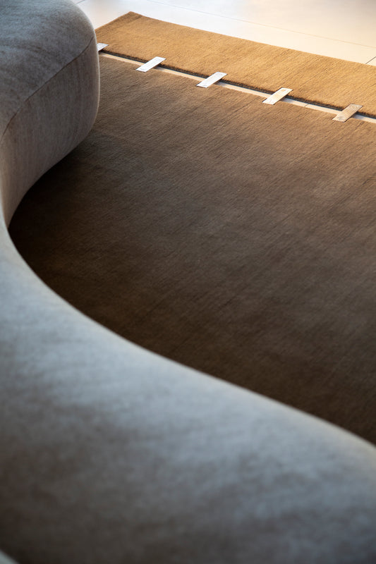 Aava.02 by Jenni Lauri, Olive - overhead flat lay view