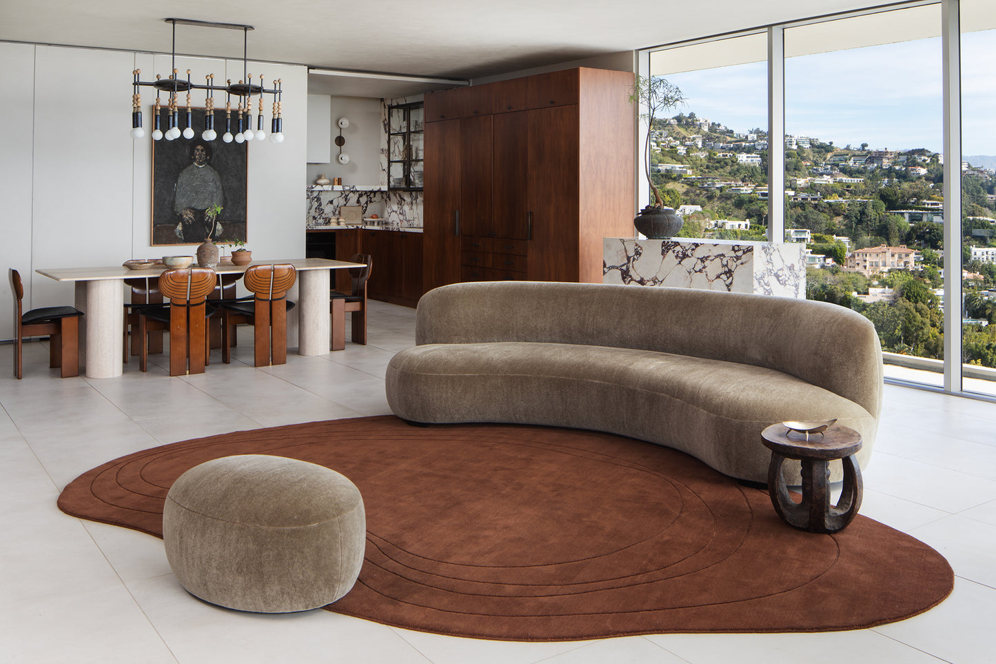 Aalto.01 by Jenni Lauri, Cognac - styled in room setting